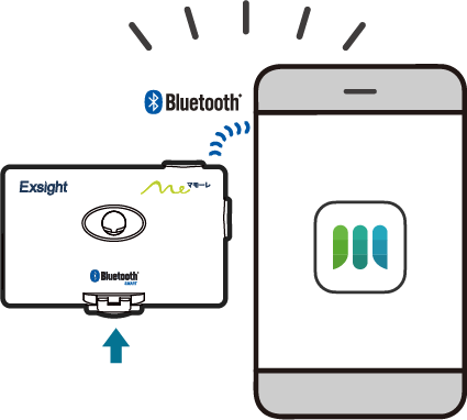Bluetooth接続して利用開始