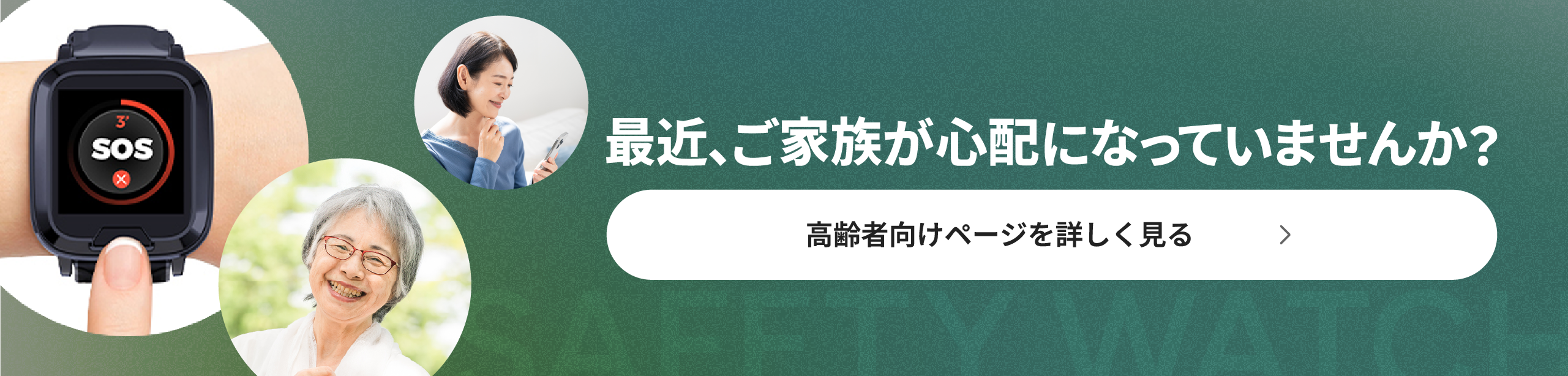 SAFETY WATCH高齢者向けページはこちら